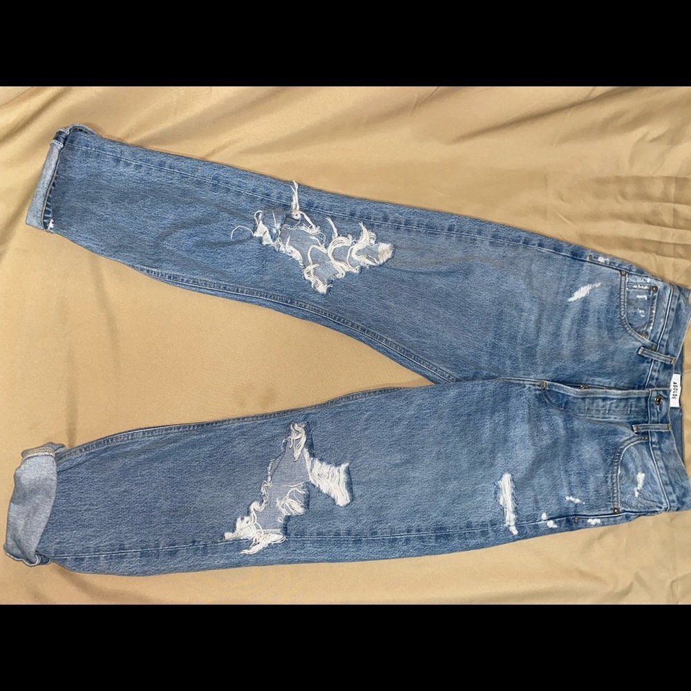 Agolde highrise mom jeans